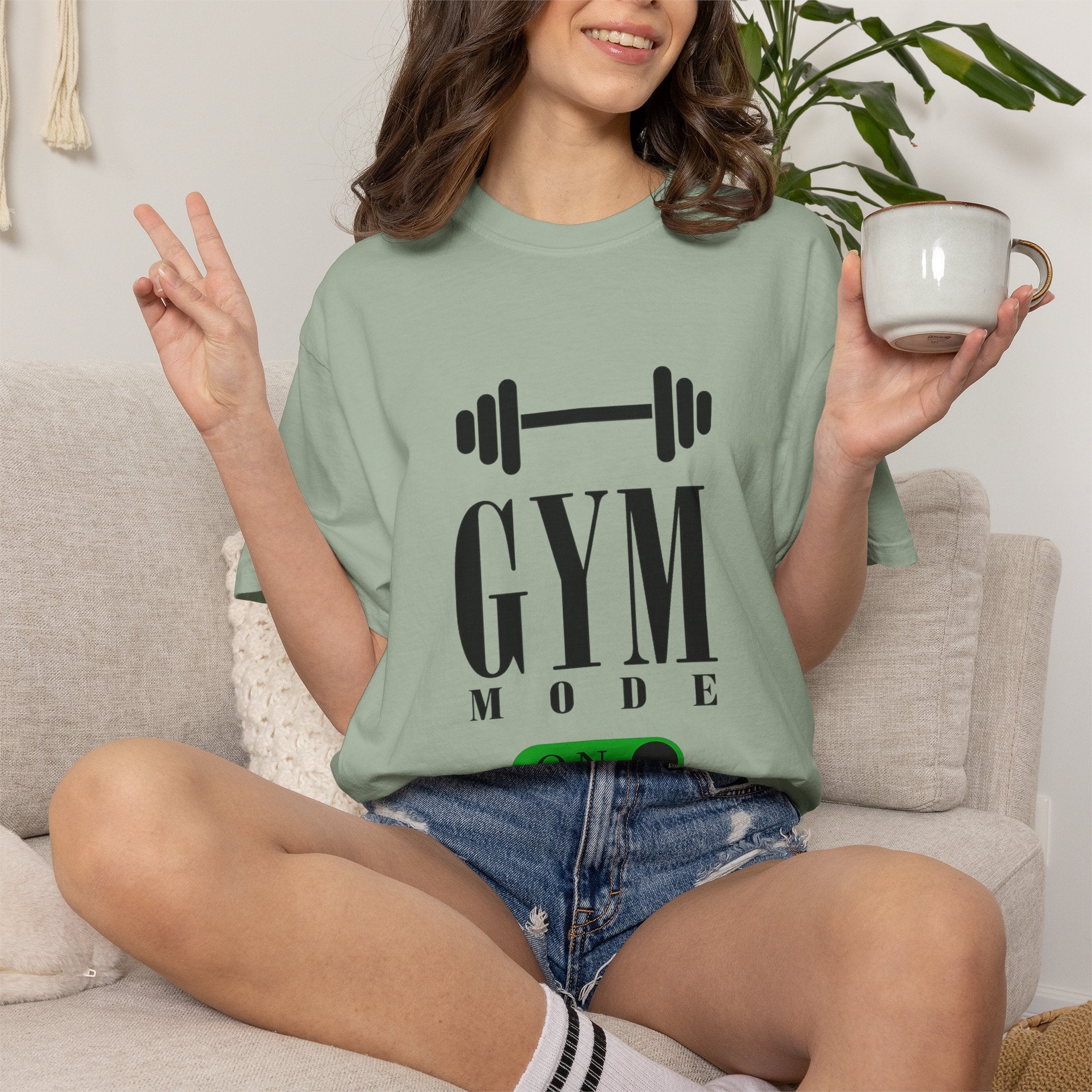 Gym Mode On T-Shirt