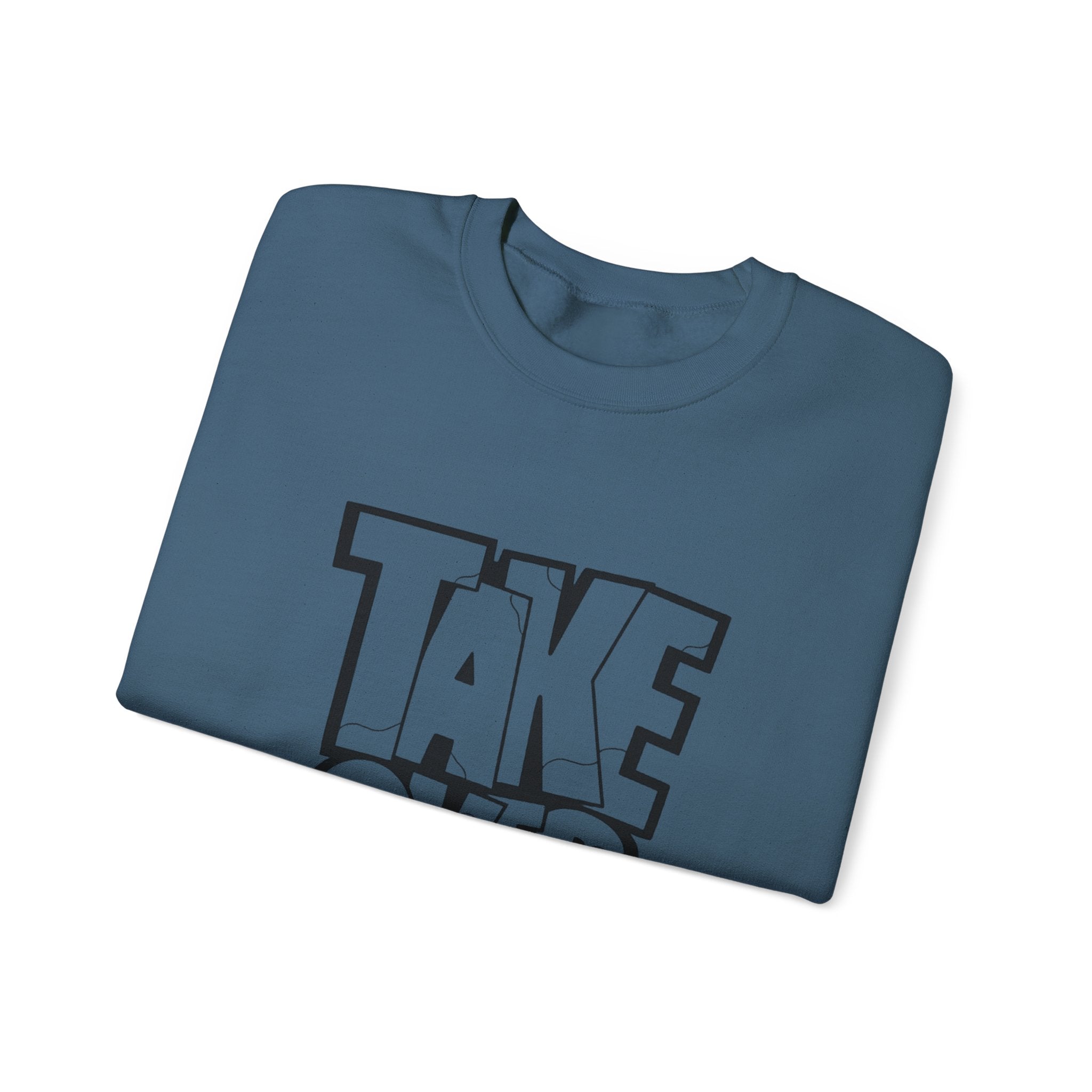 Take Over Crewneck Sweatshirt — Bold Streetwear Graphic Pullover