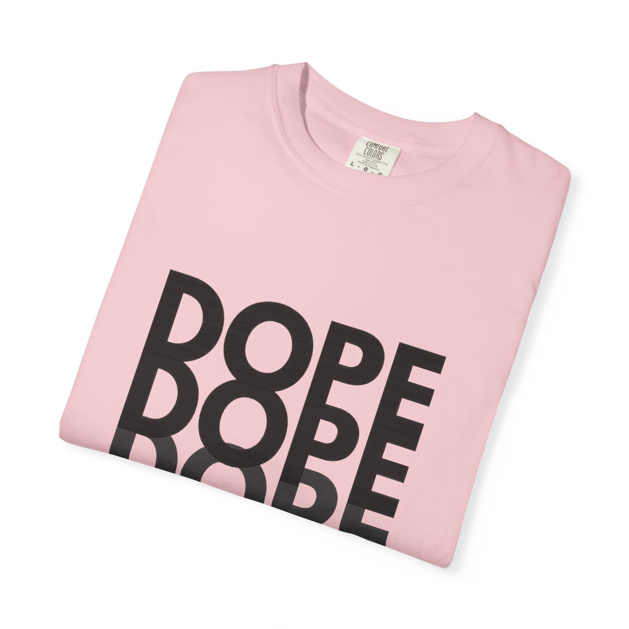 Dope Repeat Graphic T-Shirt — Retro Stacked Typography Tee