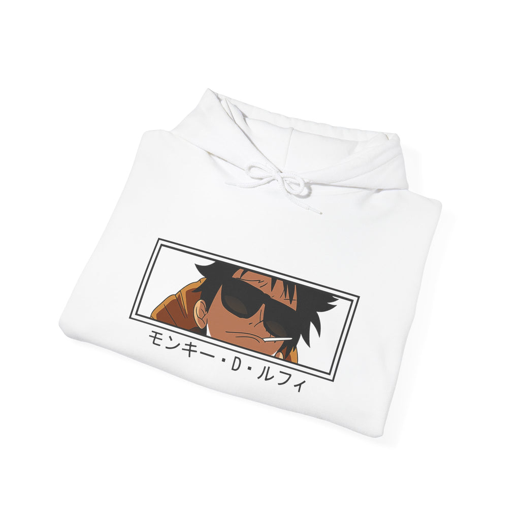 Anime Sunglasses Hoodie — モンキー・D・ルフィ Trackable Goggles Design