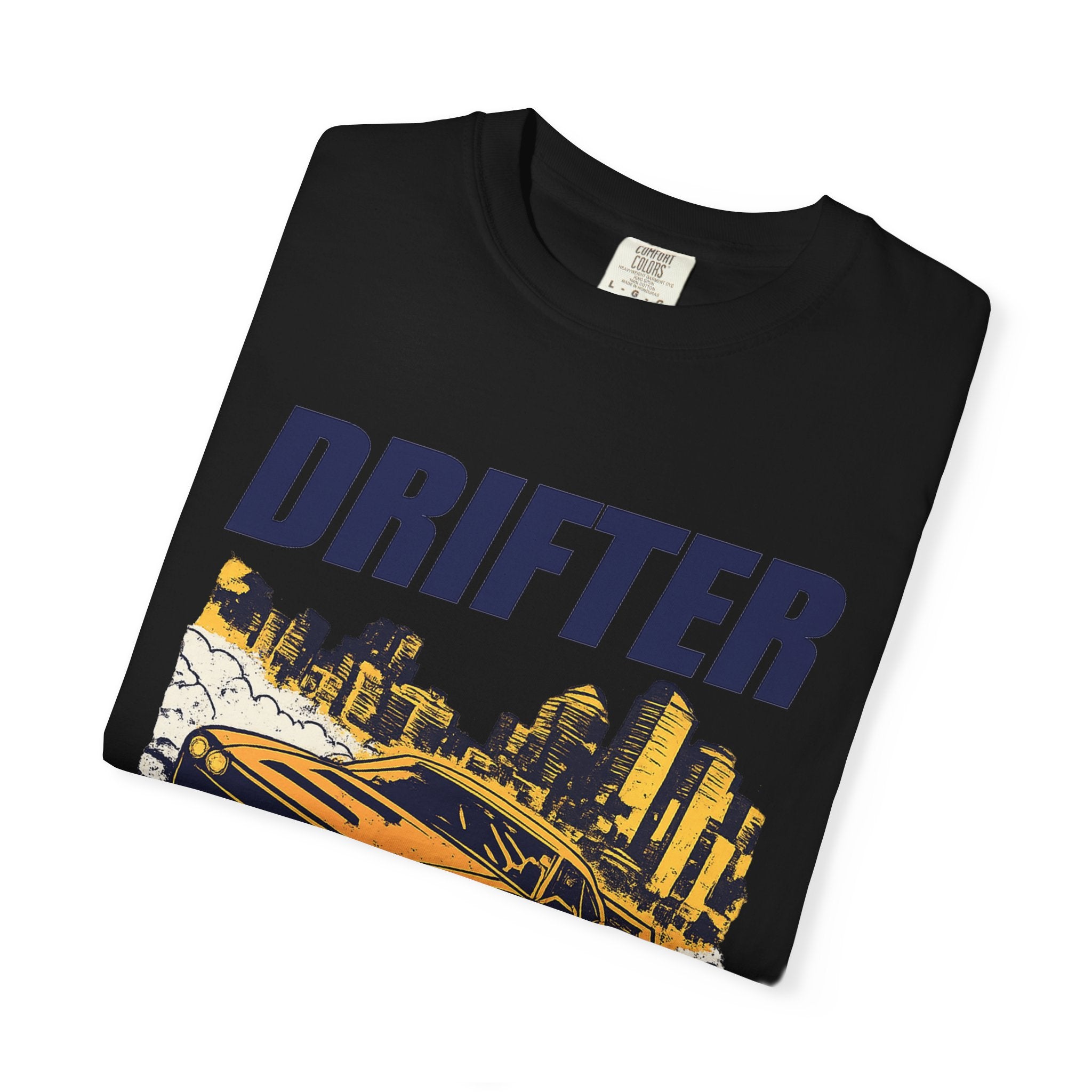 Drifter Street Racing T-Shirt — Retro Drift Car Graphic Tee