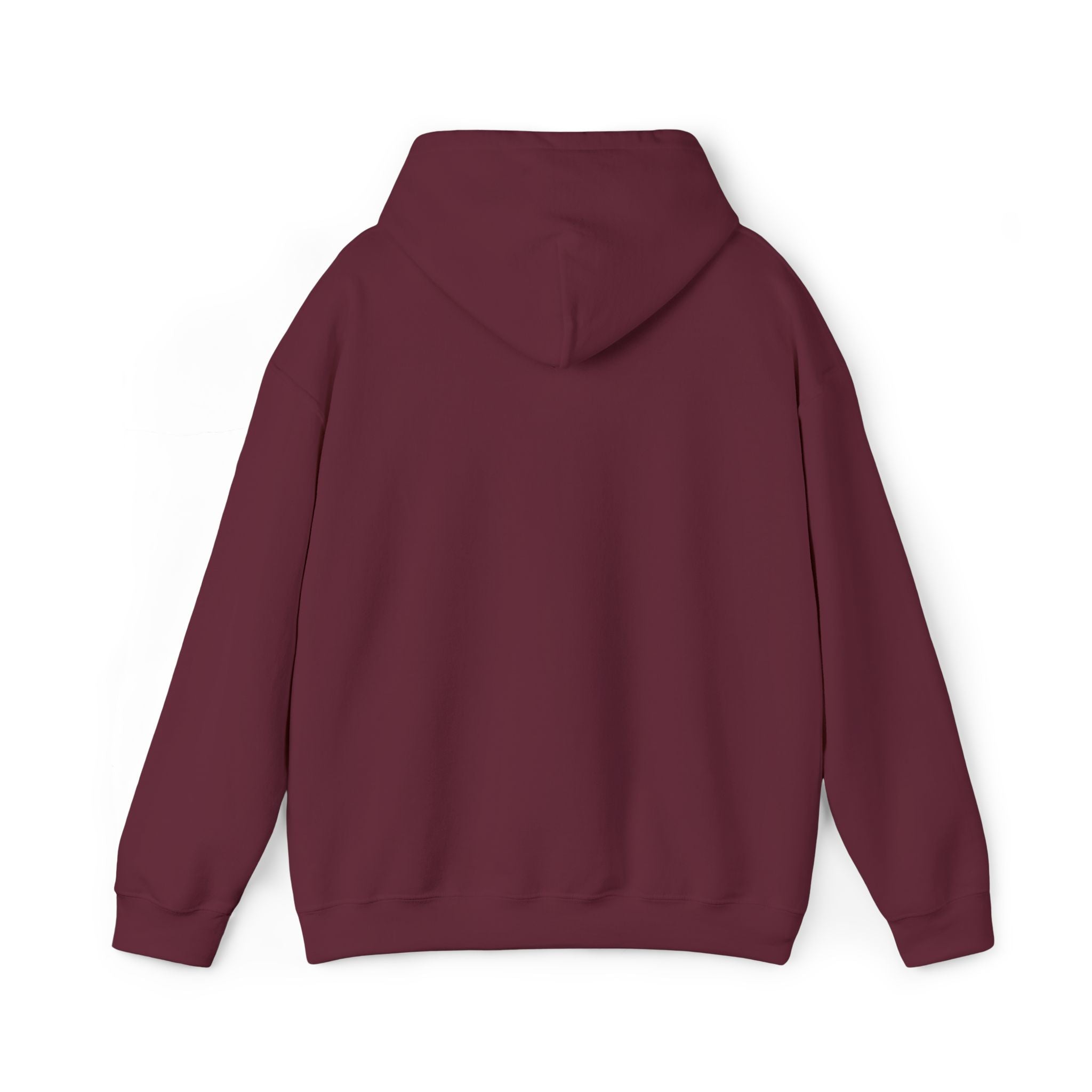 Minimal Cloud Outline Hoodie — Small White Cloud Graphic Embroidered