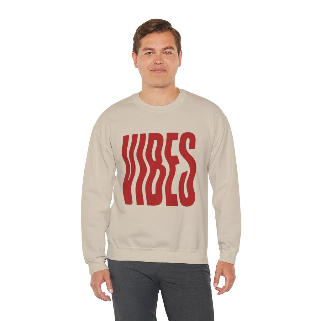 Vibes Distorted Crewneck Sweatshirt
