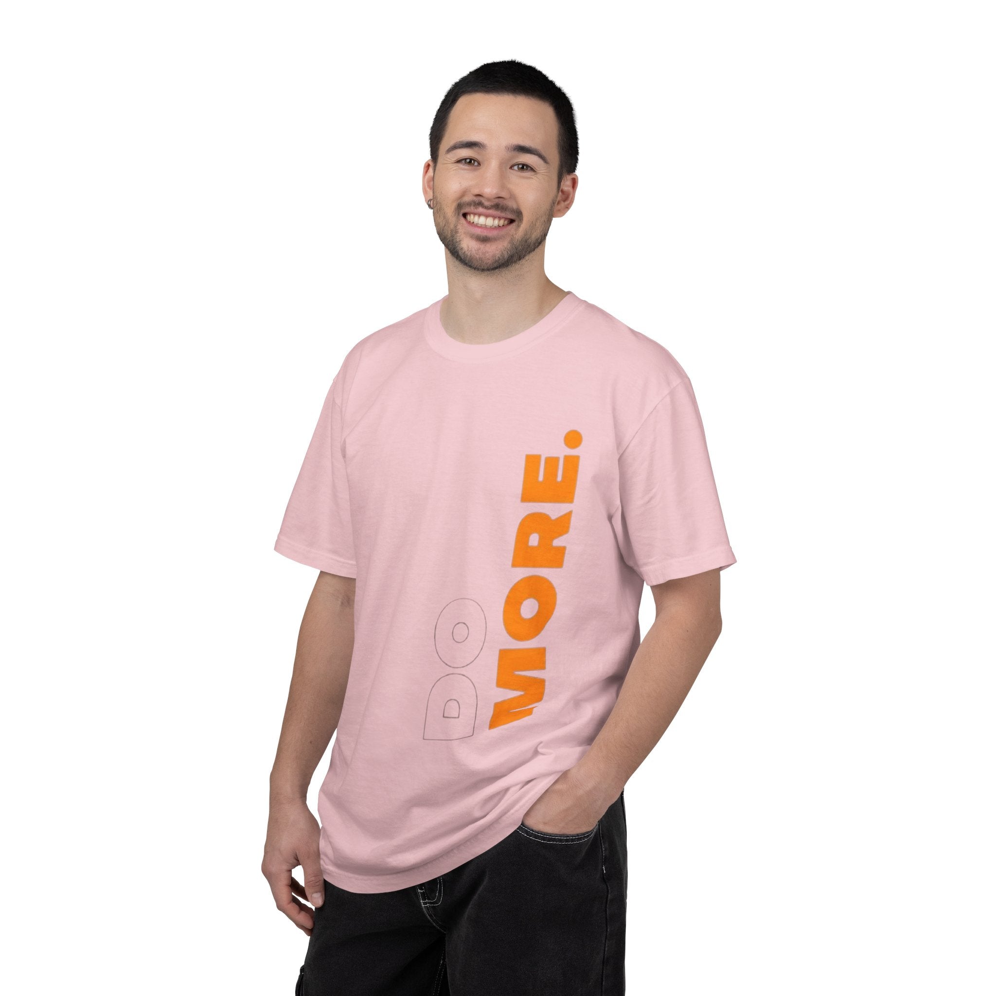 Do More T-Shirt — Motivational Vertical Print Tee