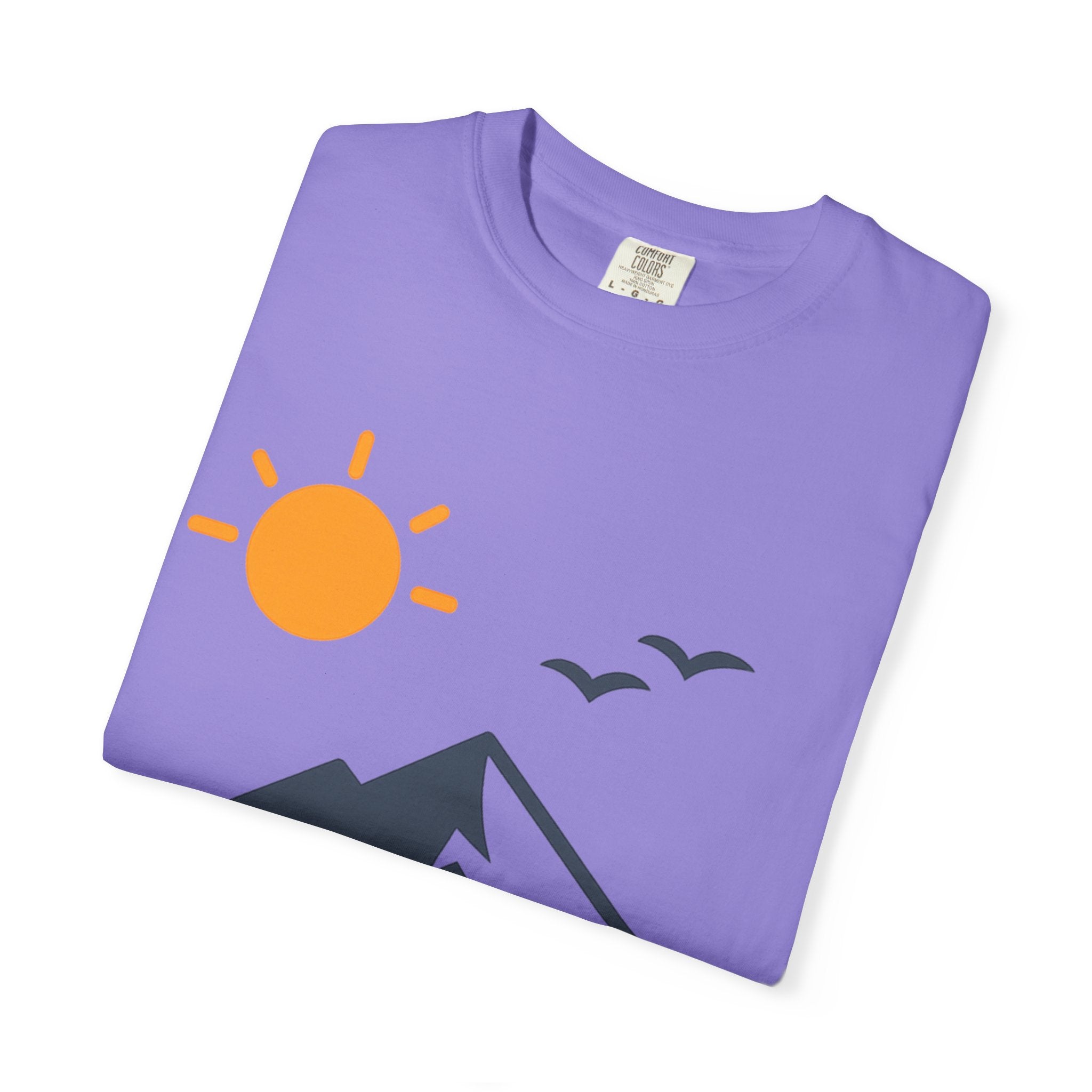 Mountain Sunrise T-Shirt — Scenic Outdoor Graphic Tee