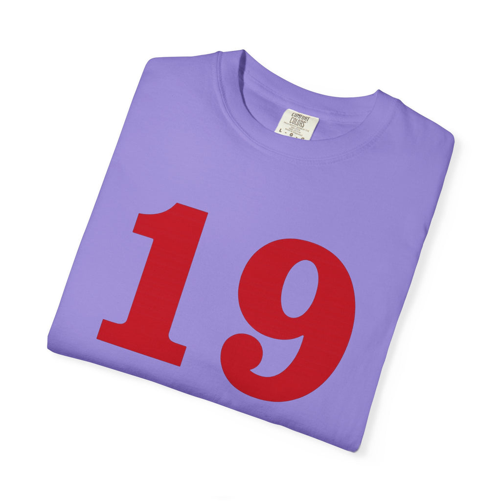 1999 Retro Number T-Shirt — Vintage Birth Year Tee