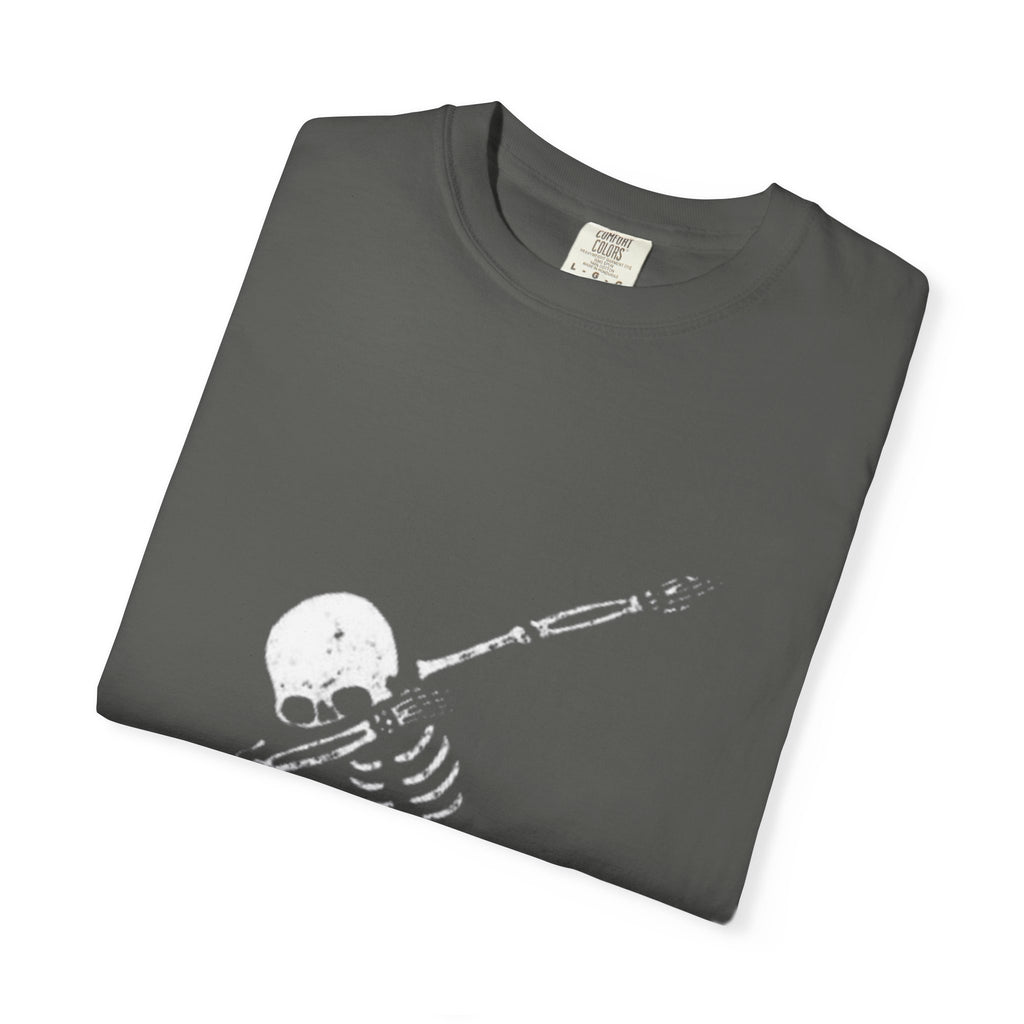 Dabbing Skeleton T‑Shirt — Funny Halloween Graphic Tee