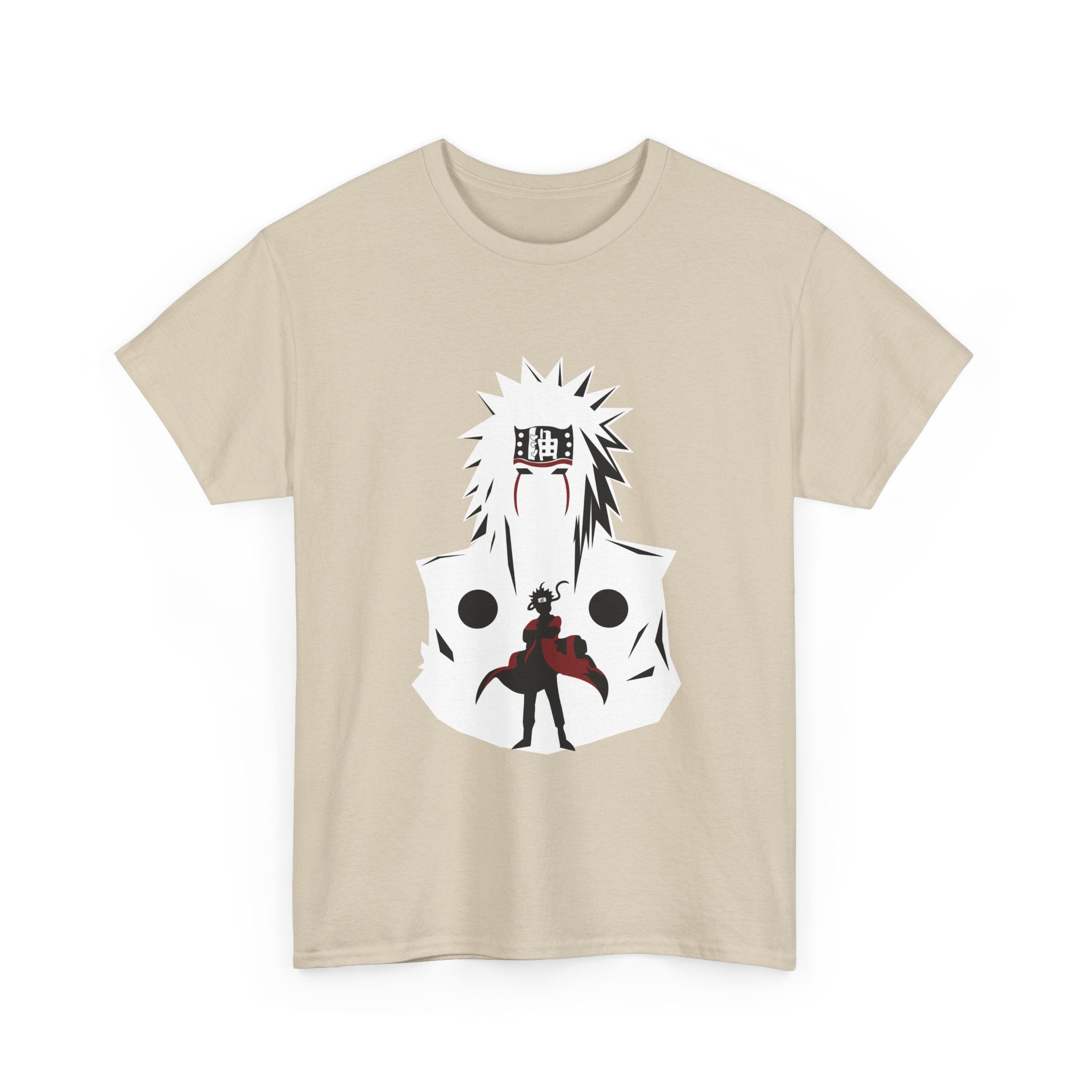 Anime Shadow Warrior T-Shirt — Silhouette Battle Graphic Tee