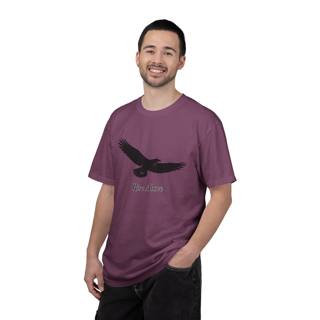 Rise Above Eagle T-Shirt — Inspirational Eagle Graphic Tee