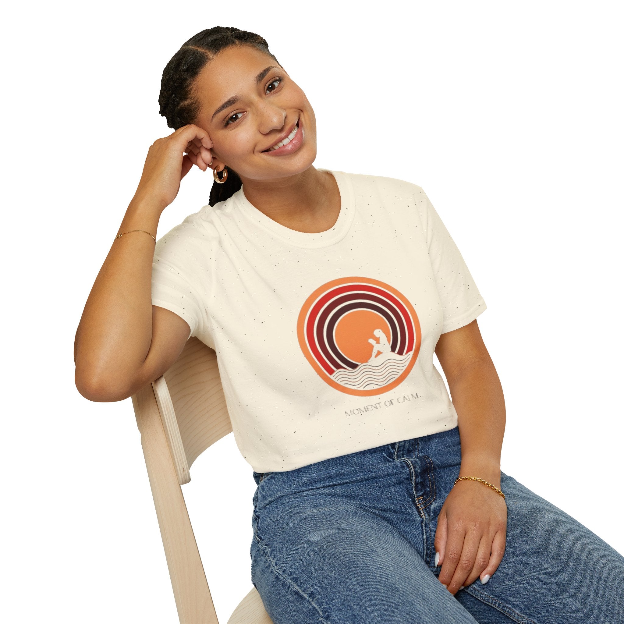 Sunset Surf T-Shirt — Retro Waves "Saltwater & Soul" Graphic Tee
