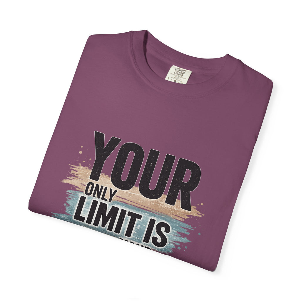 Inspirational Graphic T-Shirt — "Your Only Limit Is Your Mind" Motivational Tee