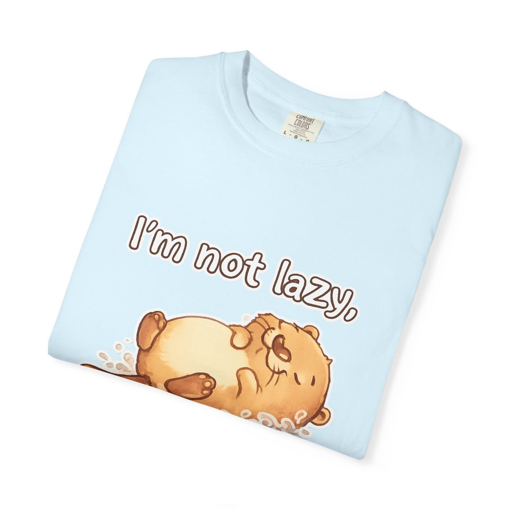 Funny 'I'm Not Lazy, I'm in Energy Saving Mode' T-Shirt