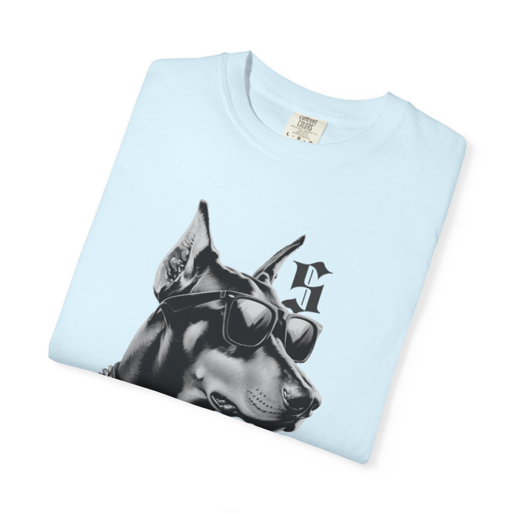 Doberman Sunglasses Graphic T-Shirt — "Snooper" Streetwear Tee