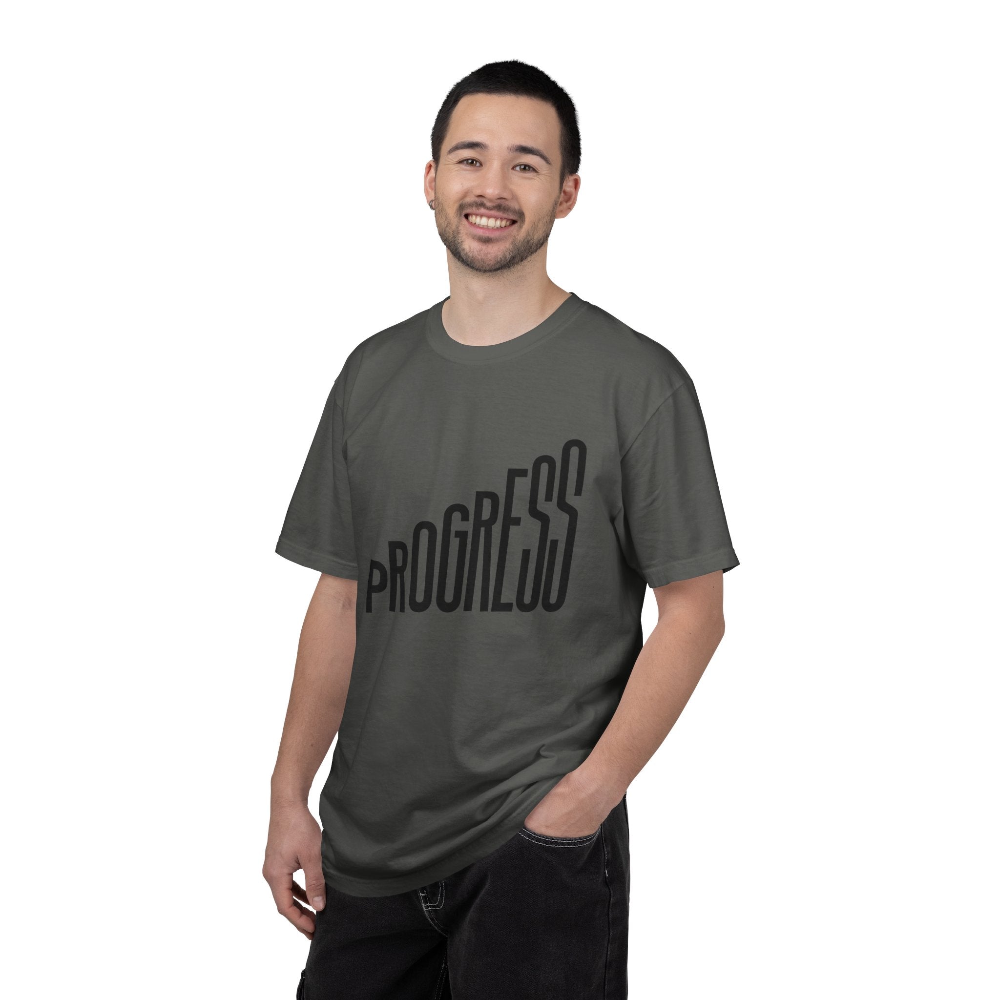 Progress Graphic T-Shirt — Modern Motivational Tee