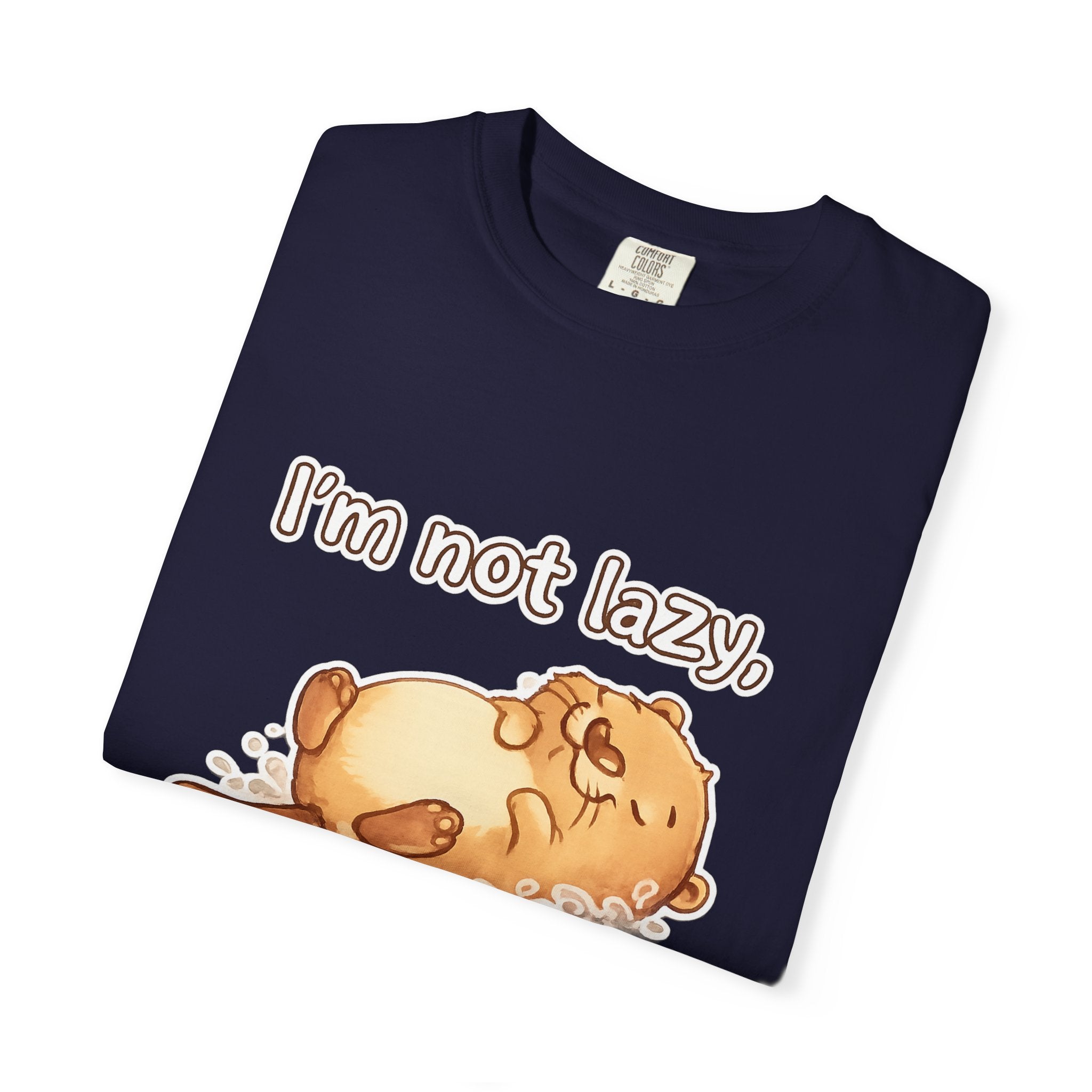 Funny 'I'm Not Lazy, I'm in Energy Saving Mode' T-Shirt
