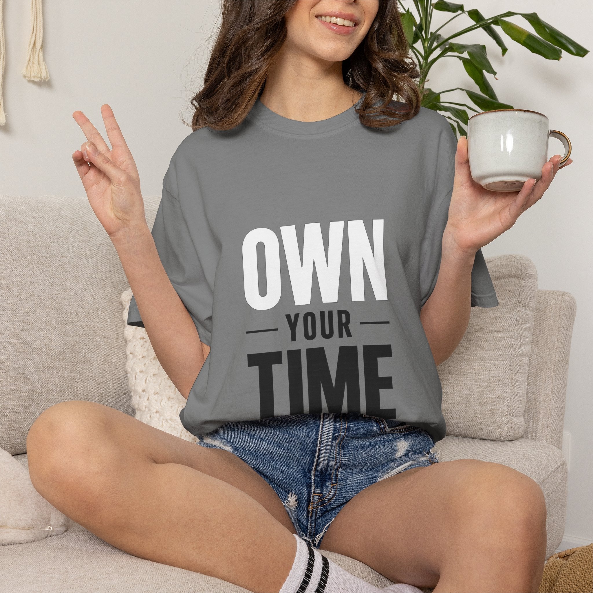Own Your Time T-Shirt — Motivational Graphic Tee