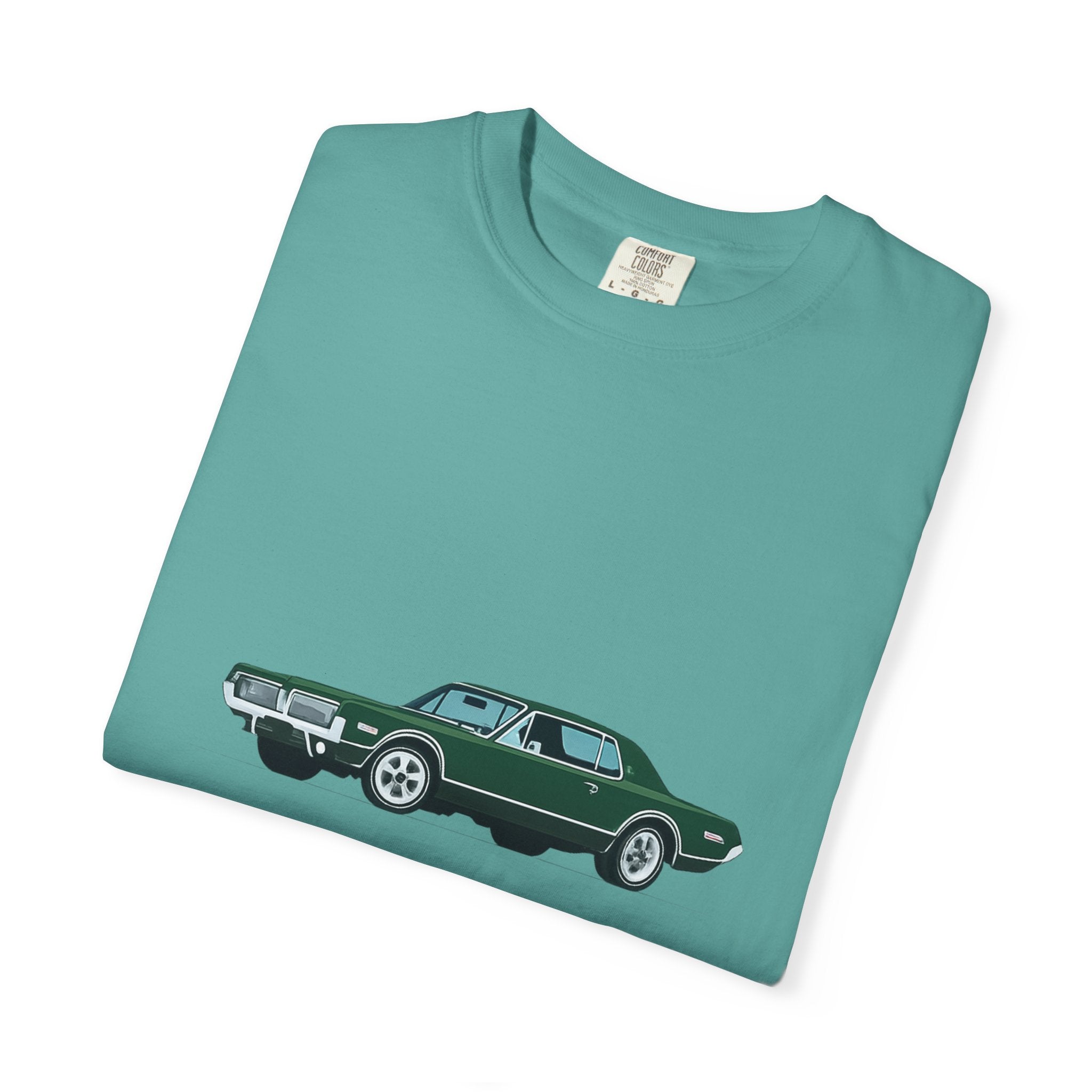 Vintage Green Muscle Car T-Shirt