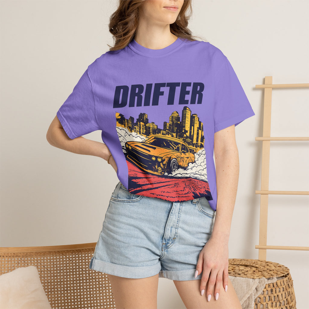 Drifter Street Racing T-Shirt — Retro Drift Car Graphic Tee