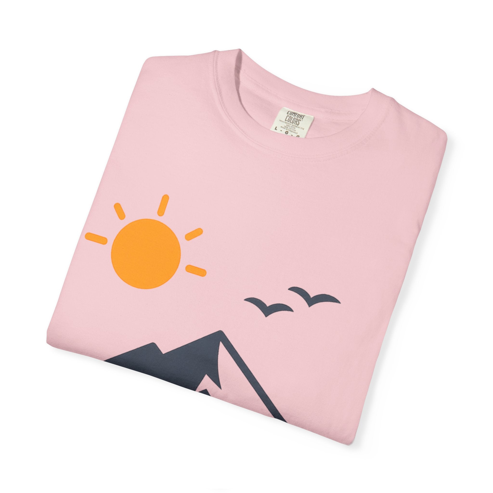 Mountain Sunrise T-Shirt — Scenic Outdoor Graphic Tee