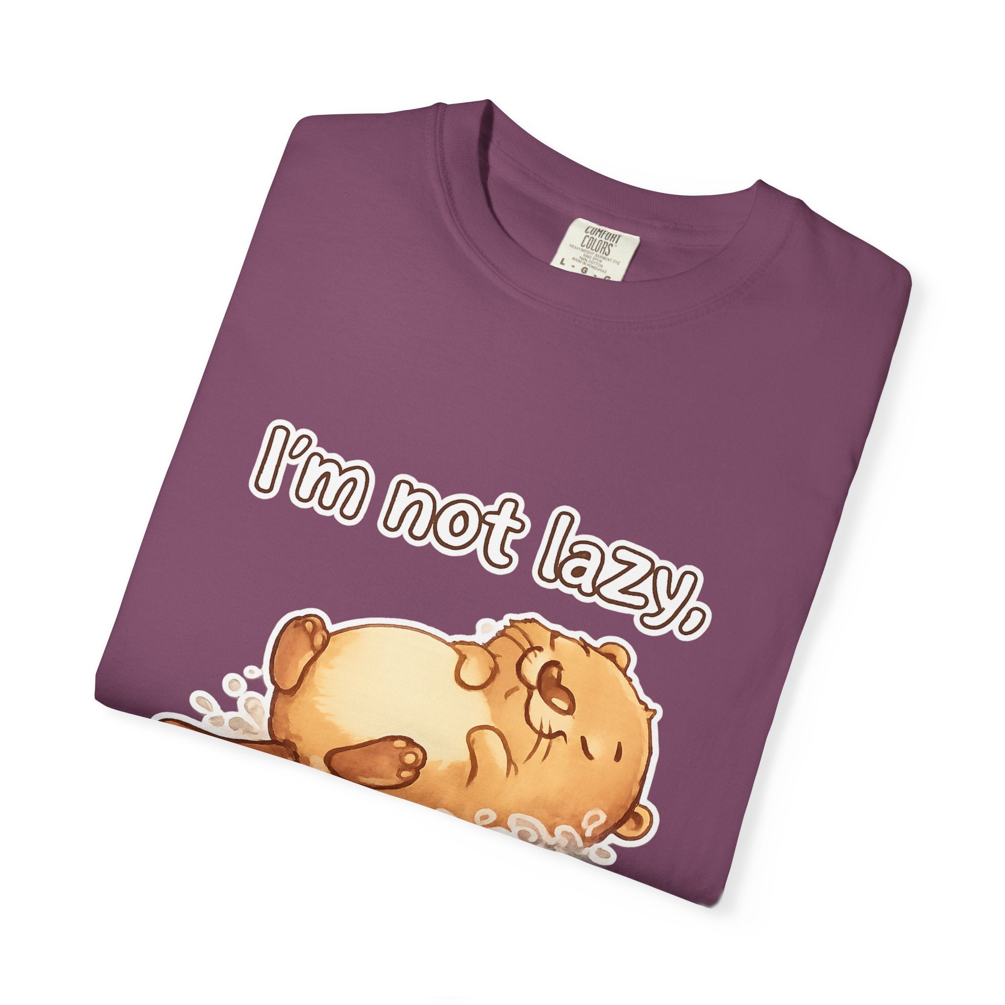 Funny 'I'm Not Lazy, I'm in Energy Saving Mode' T-Shirt