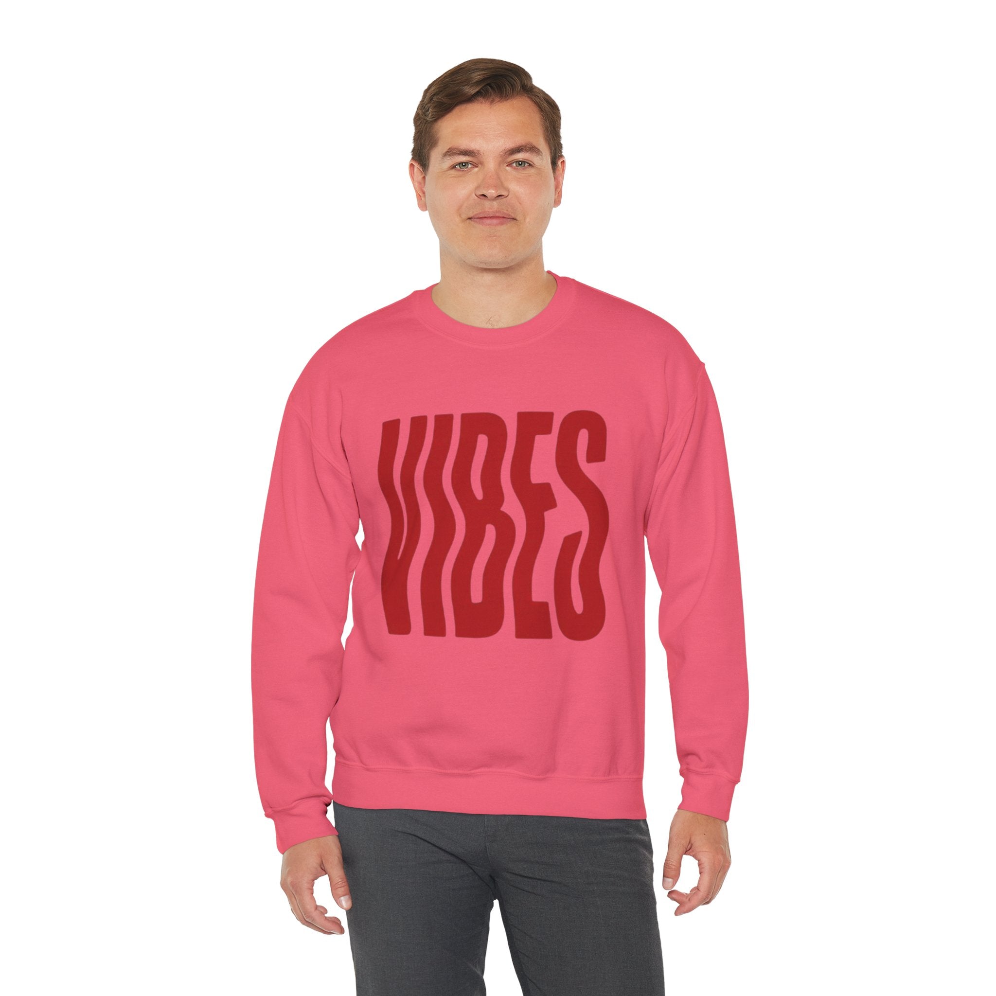Vibes Distorted Crewneck Sweatshirt