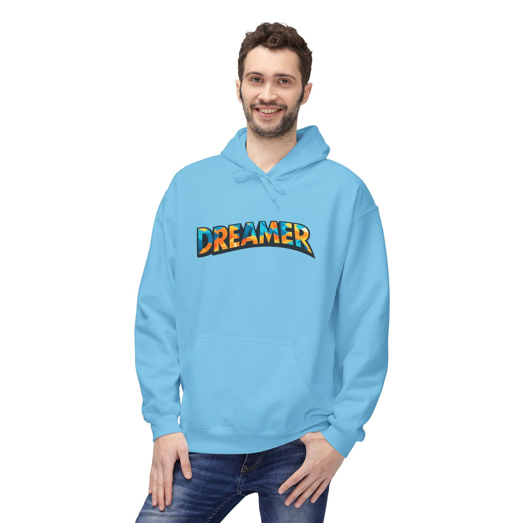 Dreamer Hoodie — Colorful Retro Graphic Pullover