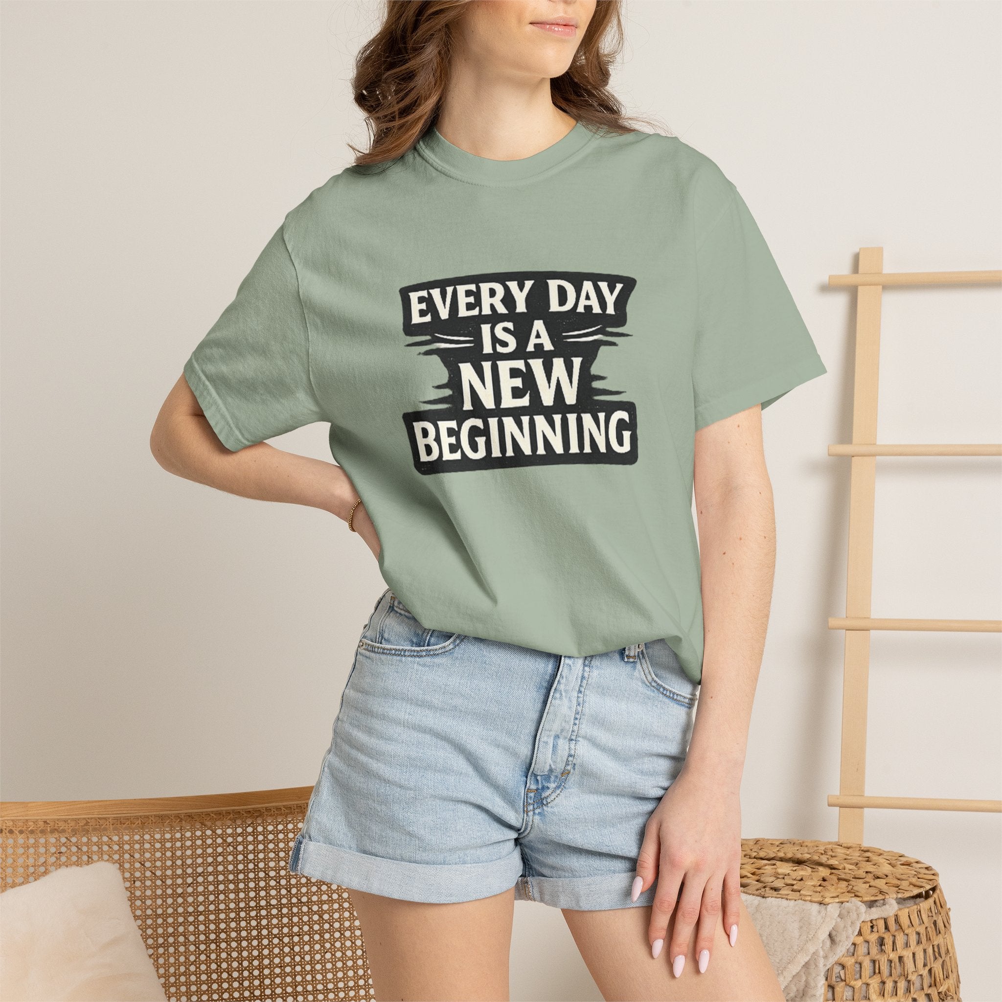 Every Day Is A New Beginning T-Shirt - Inspirational Motivational Tee