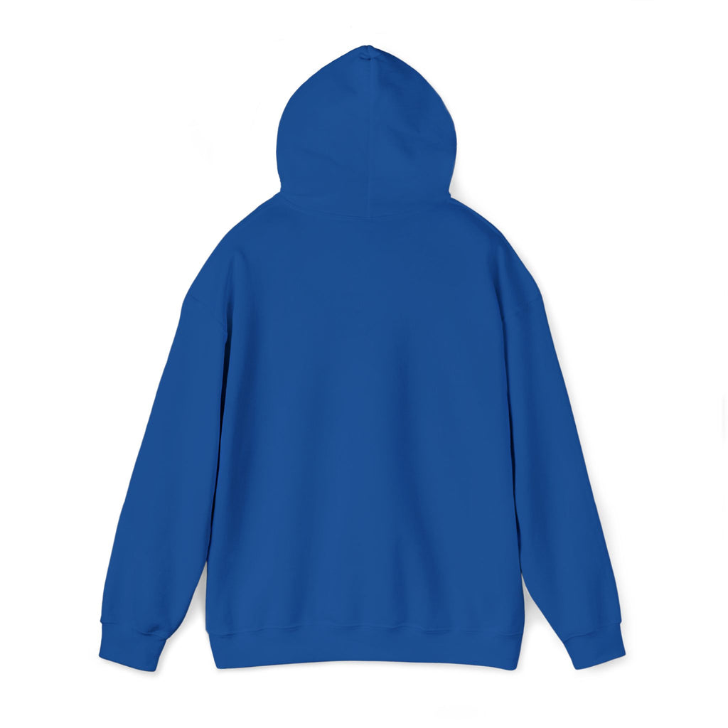 Minimal Cloud Outline Hoodie — Small White Cloud Graphic Embroidered