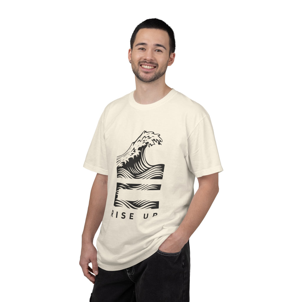 Rise Up Wave T-Shirt — Graphic Ocean Wave Tee