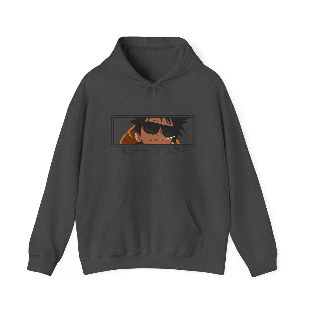 Anime Sunglasses Hoodie — モンキー・D・ルフィ Trackable Goggles Design