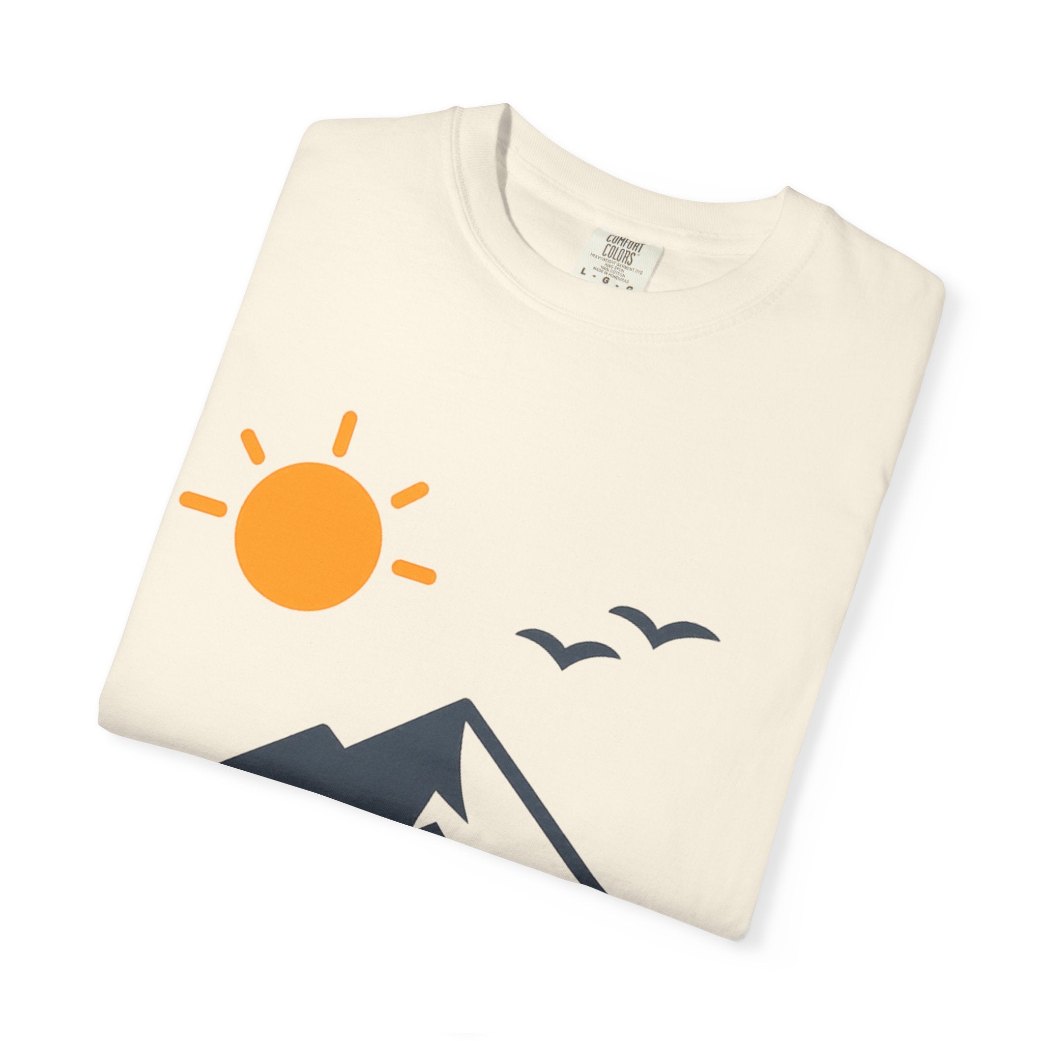 Mountain Sunrise T-Shirt — Scenic Outdoor Graphic Tee