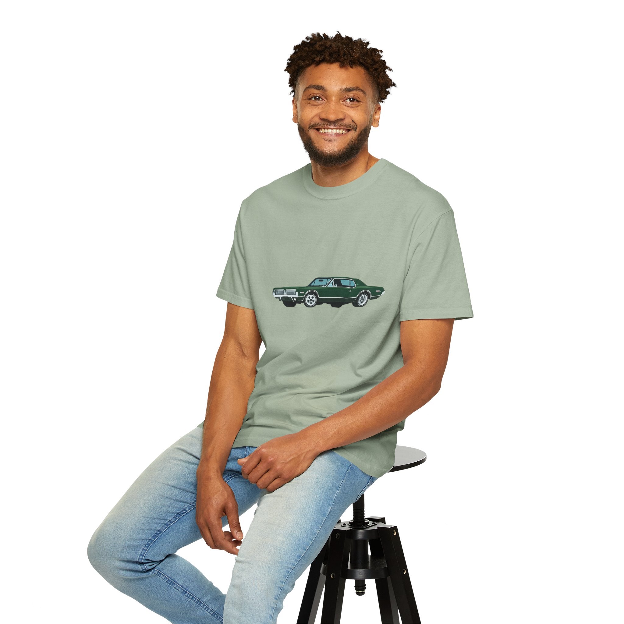 Vintage Green Muscle Car T-Shirt