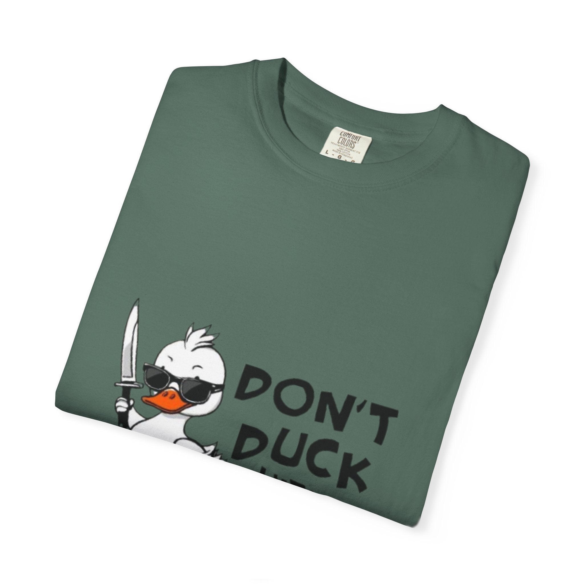 Don't Duck With Me T-Shirt — Funny Angry Duck Graphic Tee