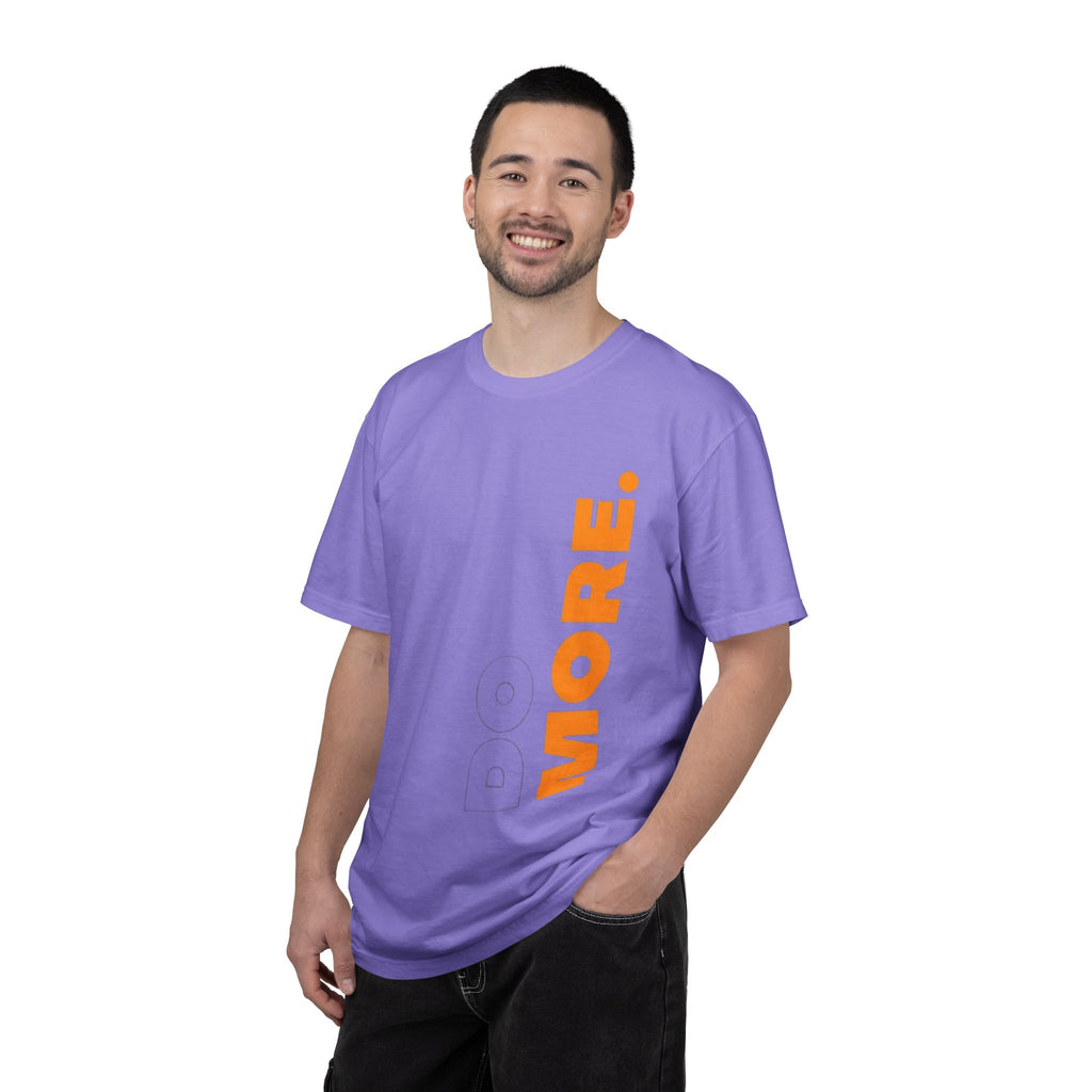 Do More T-Shirt — Motivational Vertical Print Tee