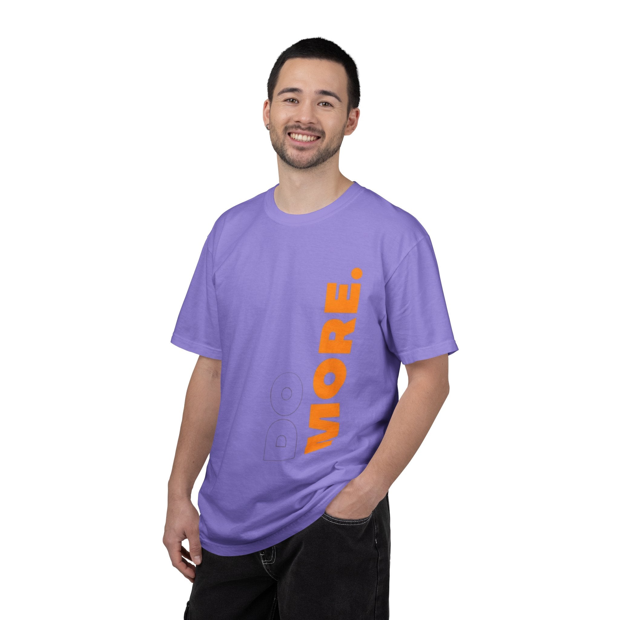 Do More T-Shirt — Motivational Vertical Print Tee