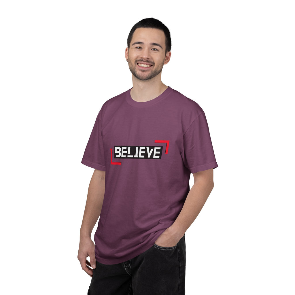 Believe Graphic T-Shirt — Bold Motivational Tee