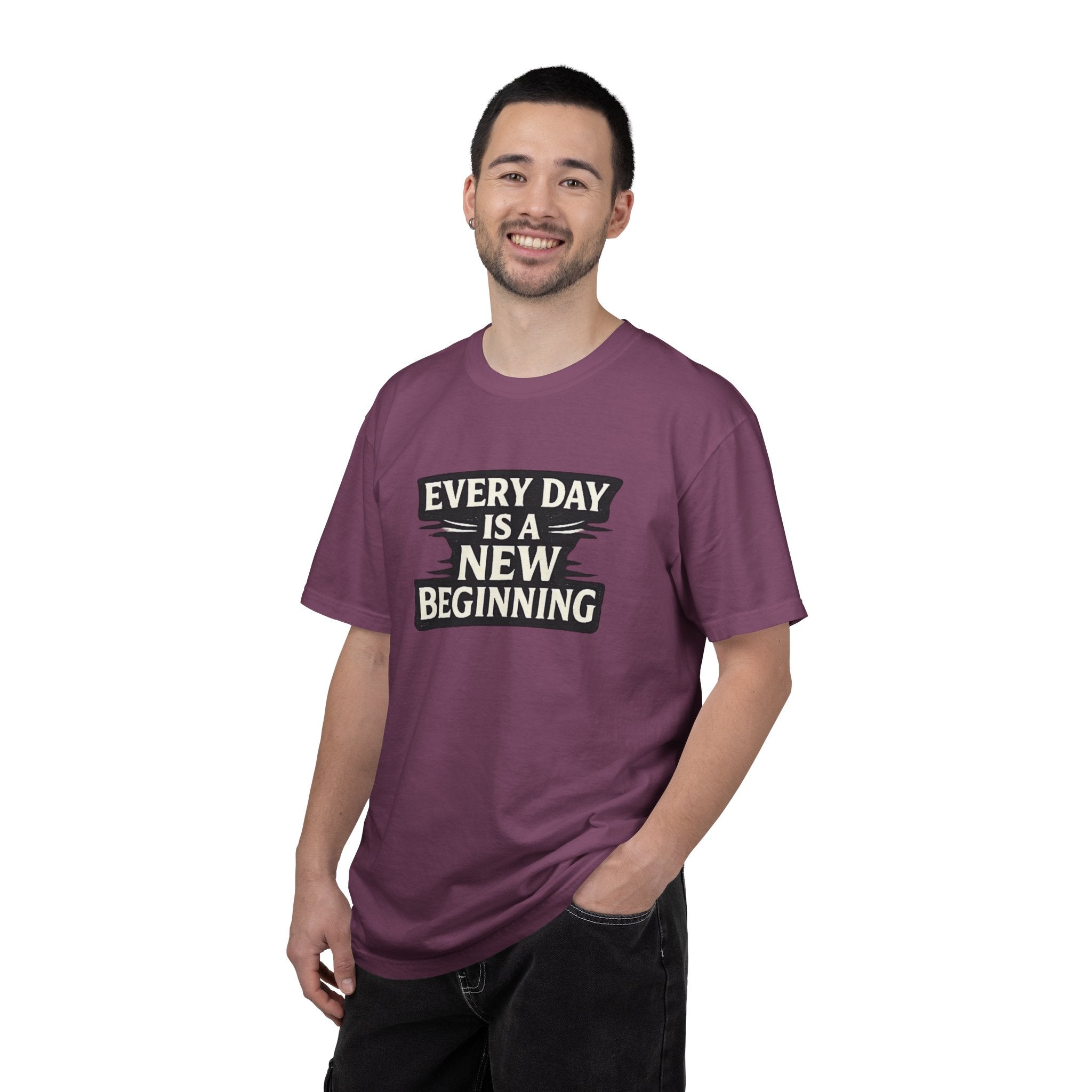 Every Day Is A New Beginning T-Shirt - Inspirational Motivational Tee