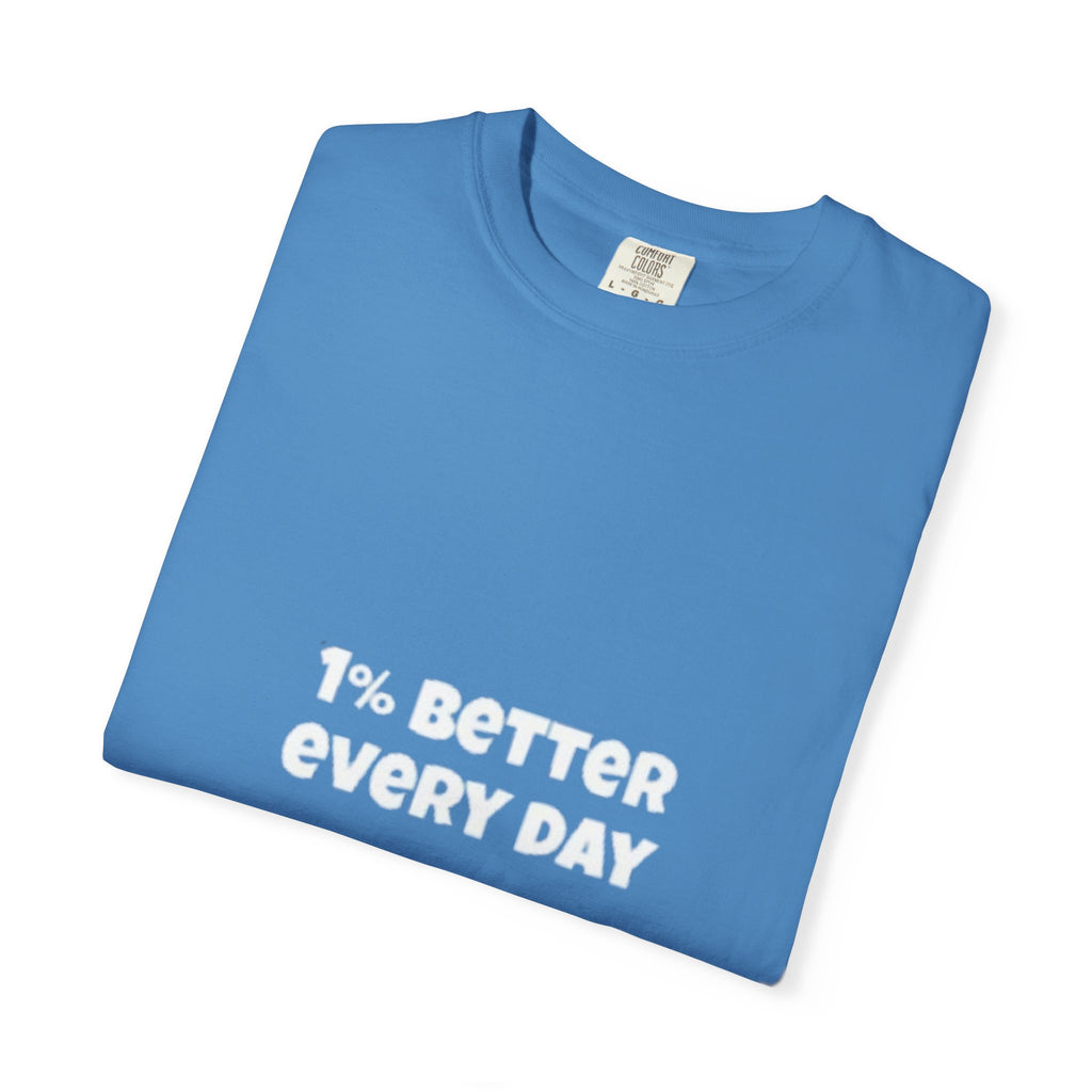 1% Better Every Day T-Shirt — Motivational Daily Progress Tee