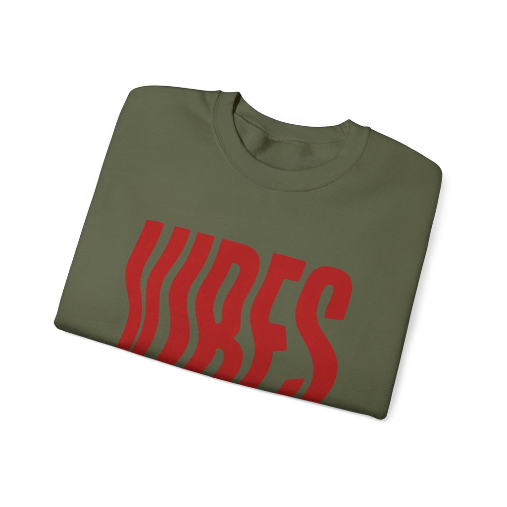 Vibes Distorted Crewneck Sweatshirt