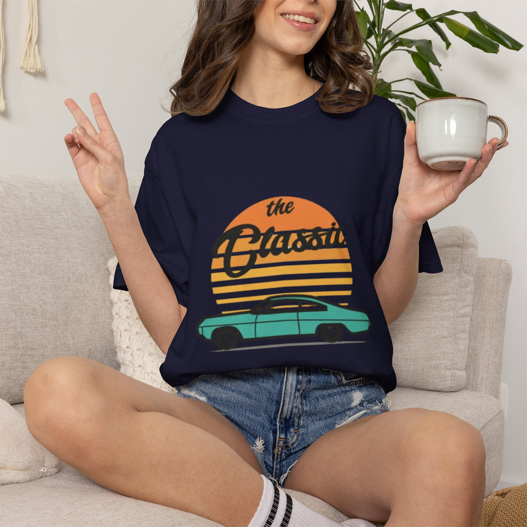 Classic Car Tee — 'The Classic' Vintage Sunset Retro T-Shirt