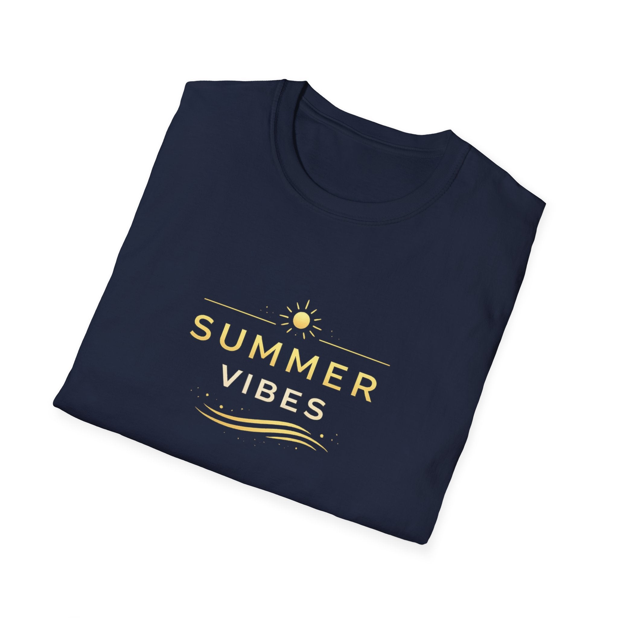 Summer Vibes T-Shirt — Minimal Beach Graphic Tee