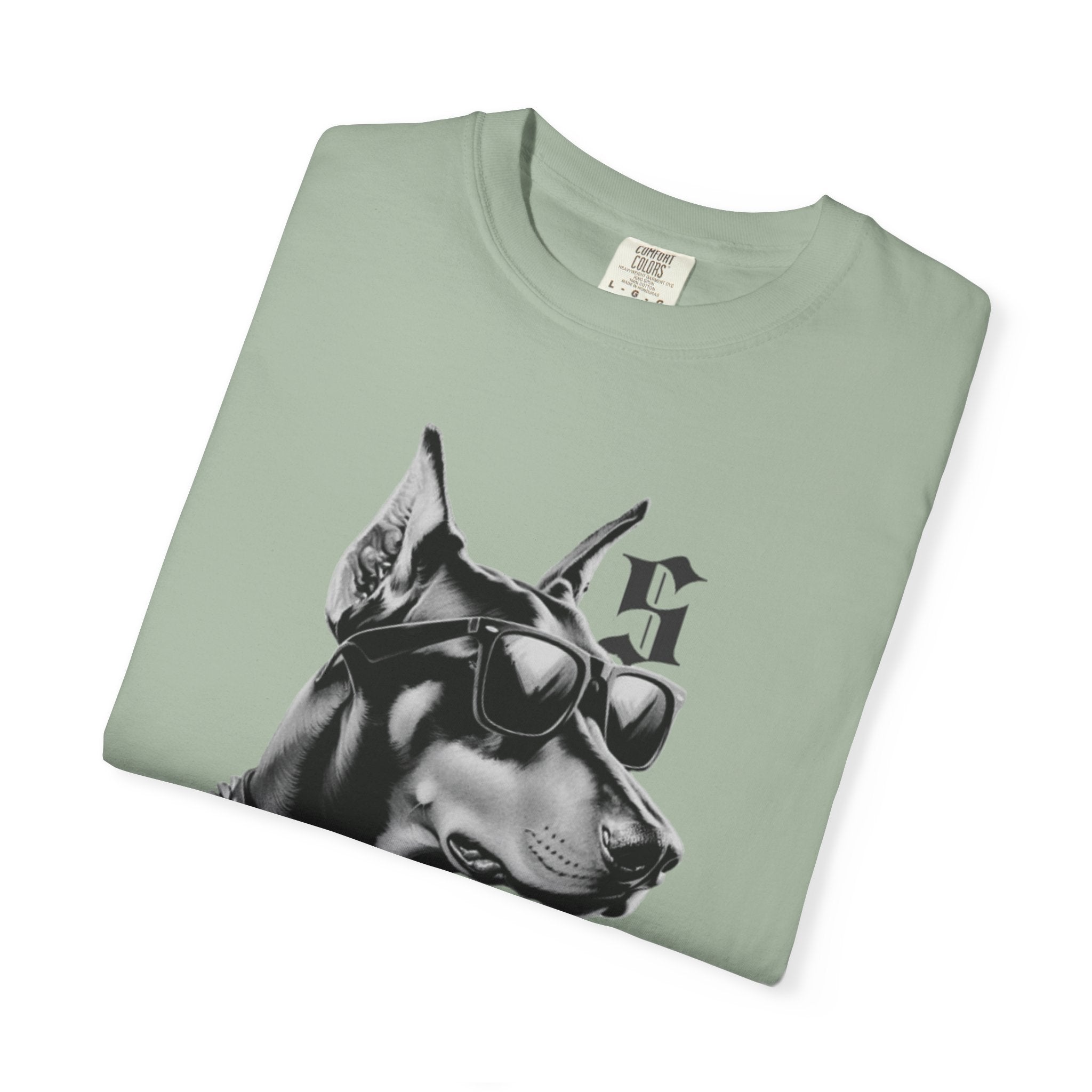 Doberman Sunglasses Graphic T-Shirt — "Snooper" Streetwear Tee
