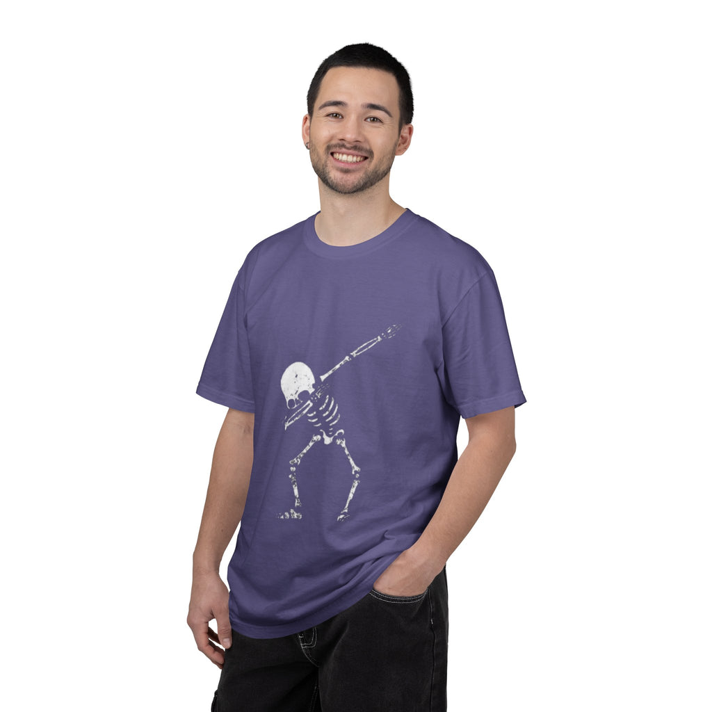 Dabbing Skeleton T‑Shirt — Funny Halloween Graphic Tee