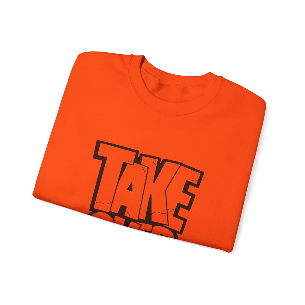 Take Over Crewneck Sweatshirt — Bold Streetwear Graphic Pullover