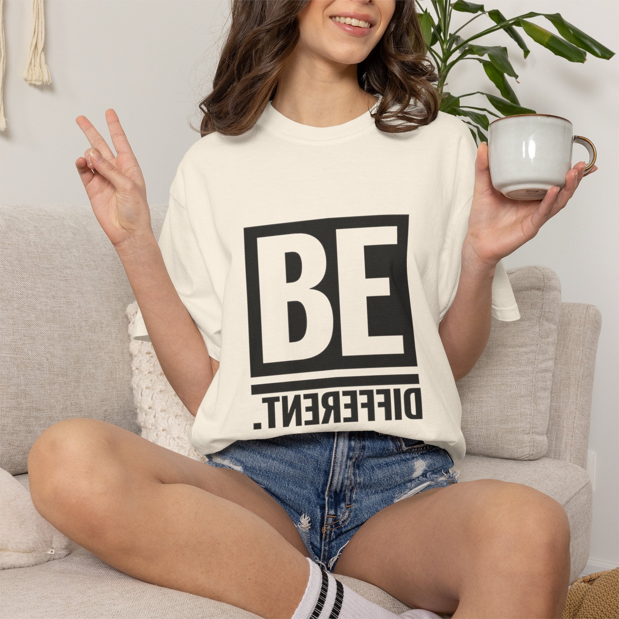 Be Different T-Shirt – Bold Motivational Graphic Tee