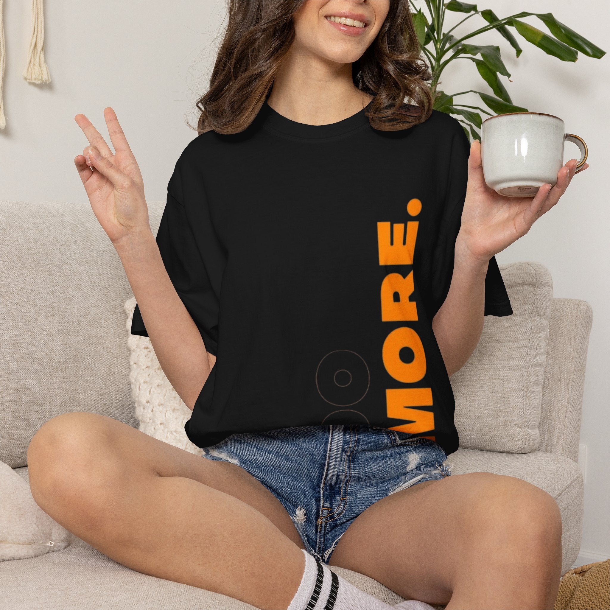 Do More T-Shirt — Motivational Vertical Print Tee