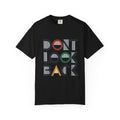 Don't Look Back T-Shirt — Retro Motivational Graphic Tee
