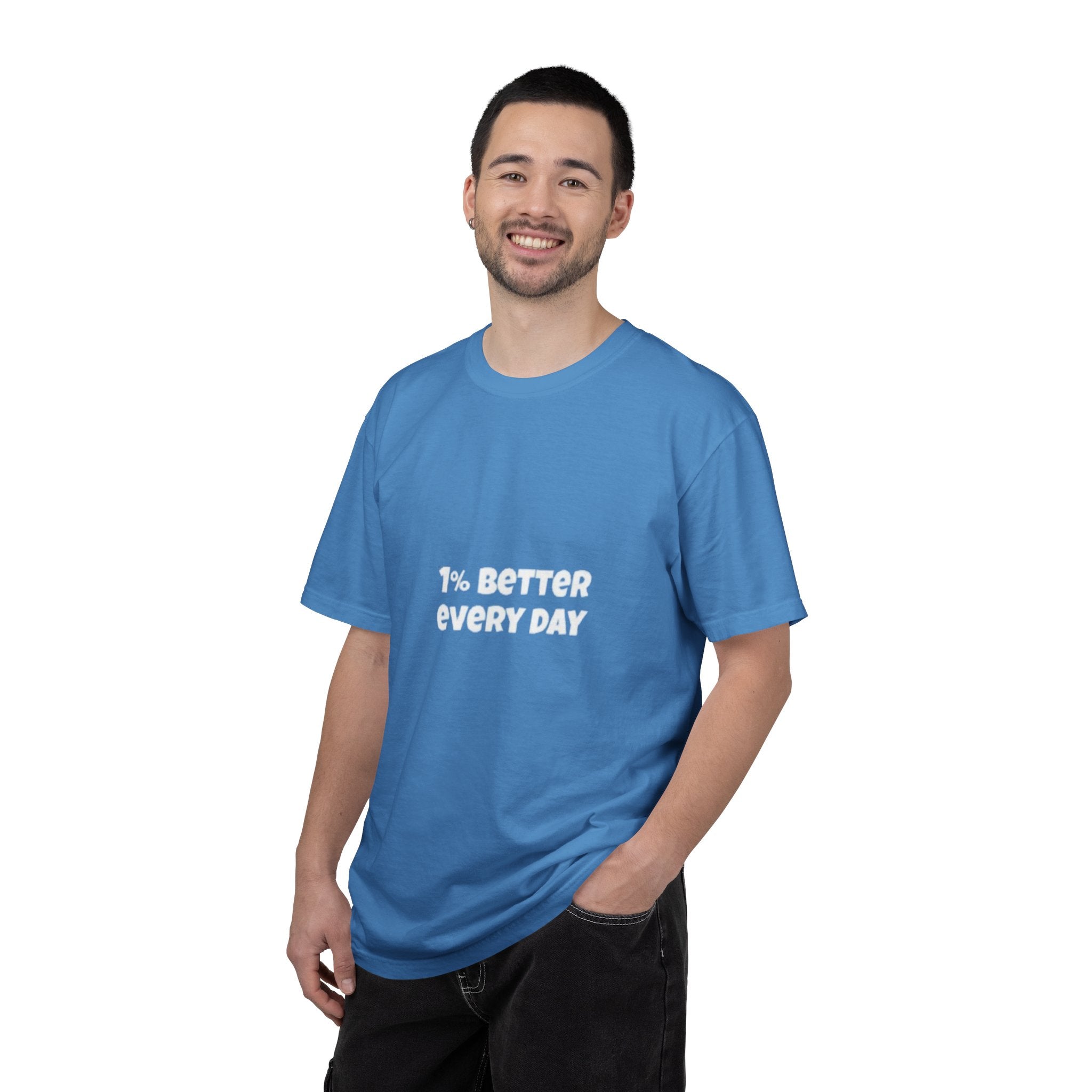 1% Better Every Day T-Shirt — Motivational Daily Progress Tee