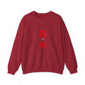 Crewneck Sweatshirt – Minimal 'DO / DIE' Red Vertical Typography