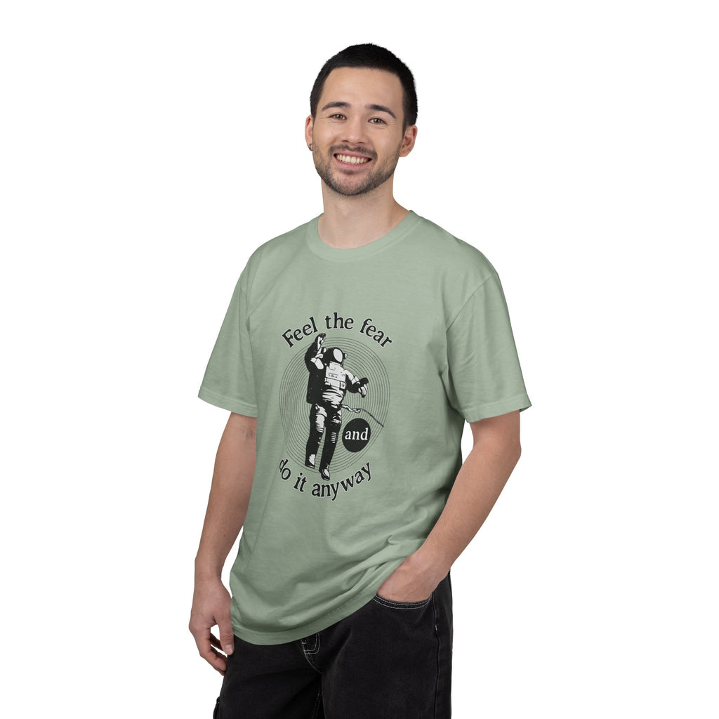 Astronaut 'Feel the Fear and Do It Anyway' Graphic T‑Shirt